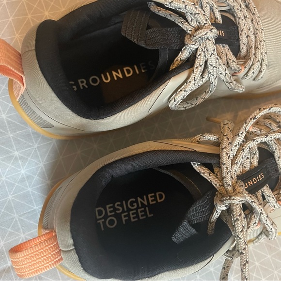 Groundies All Terrain Low Barefoot Sneakers in Taupe 9 - Picture 5 of 7